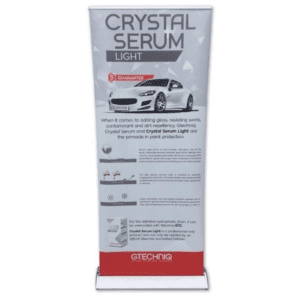 Crystal Serum Light Pull Up Banner