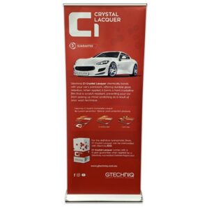 C1 Crystal Lacquer Pull Up Banner